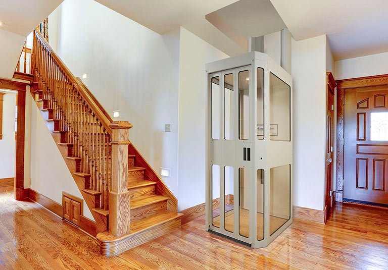 2-4 Floors Small Indoor & Outdoor Electric Residential Elevator